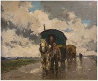  Paysage avec Atelage